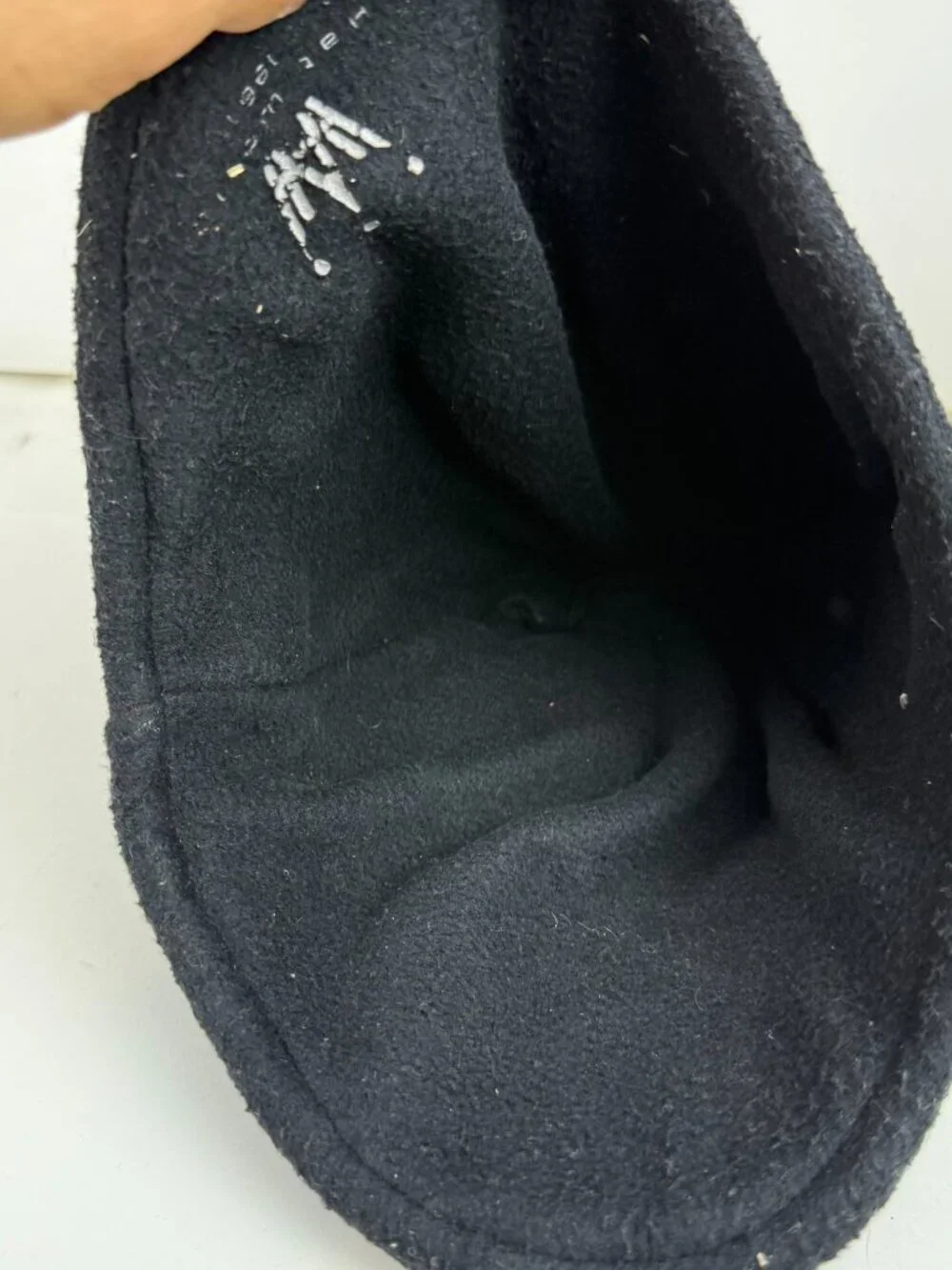 Hat Attack Black Fleece Winter Beanie Bucket Hat Ear Flap Cap Est. 1981